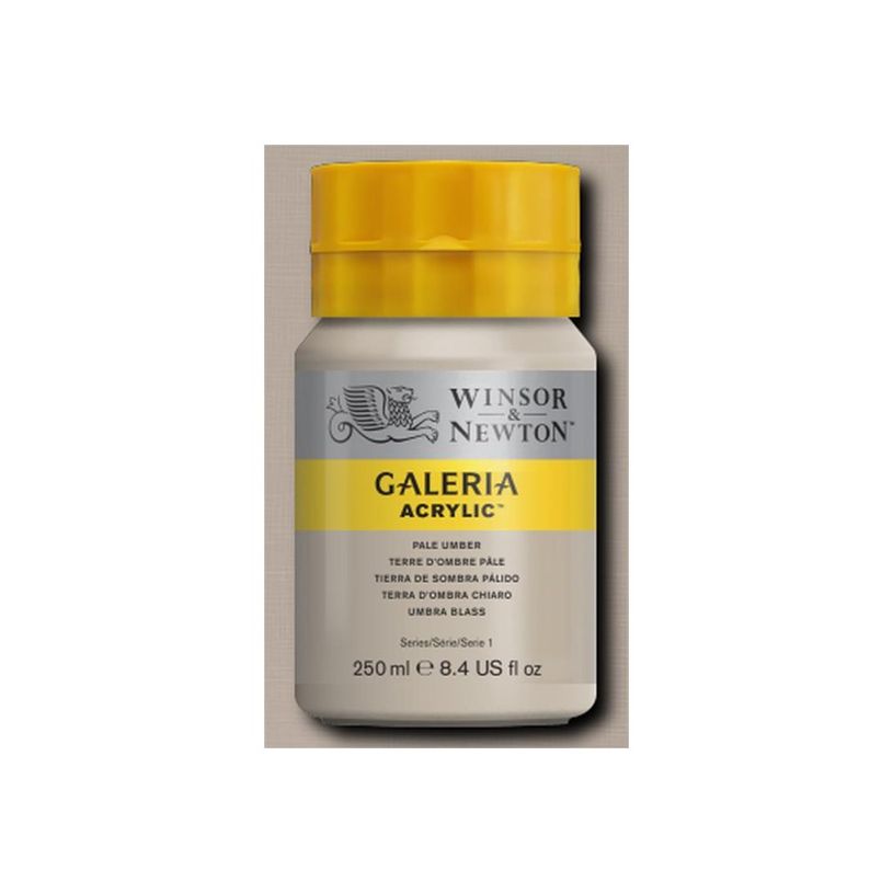 0094376971897-Winsor & Newton Galeria - Peinture - peinture acrylique - pale umber - opaque - 250 ml-P_405202725_1-0