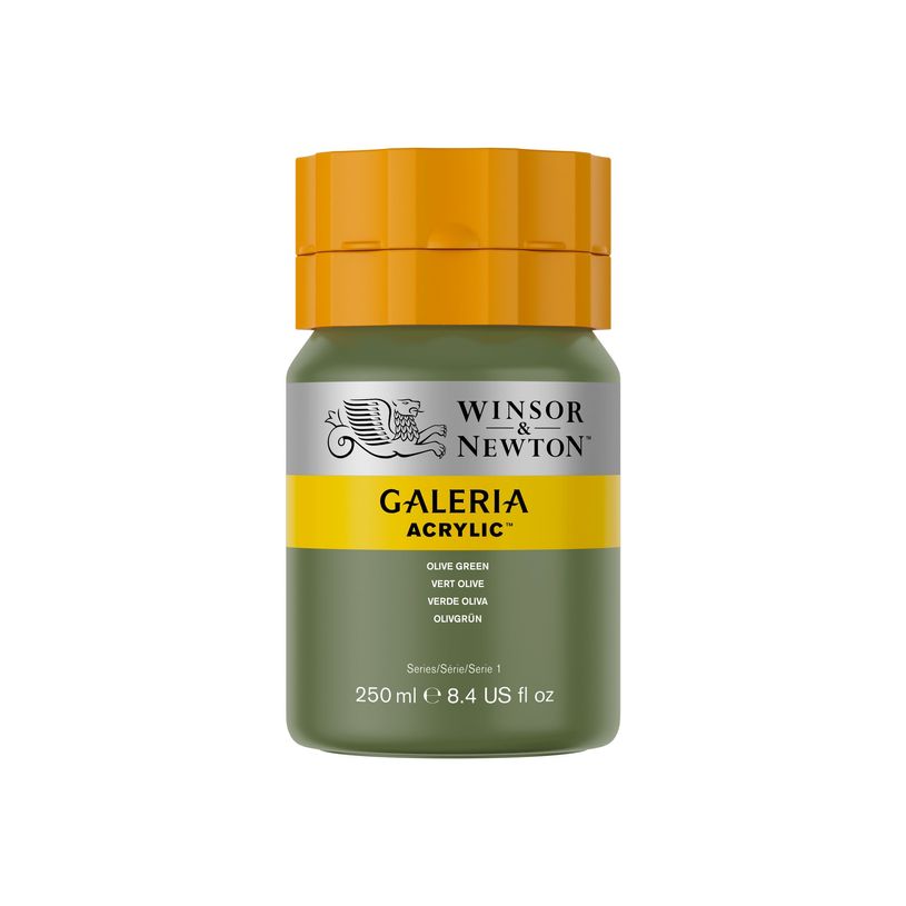 0094376971927-Winsor & Newton Galeria - Peinture - peinture acrylique - vert olive - semi-transparent - -P_405202733_2-0