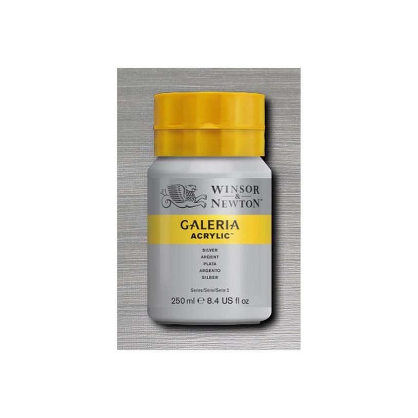 0094376899566-Winsor & Newton Galeria - Peinture - peinture acrylique - argent - semi-transparent - 250 -P_405202737_1-0