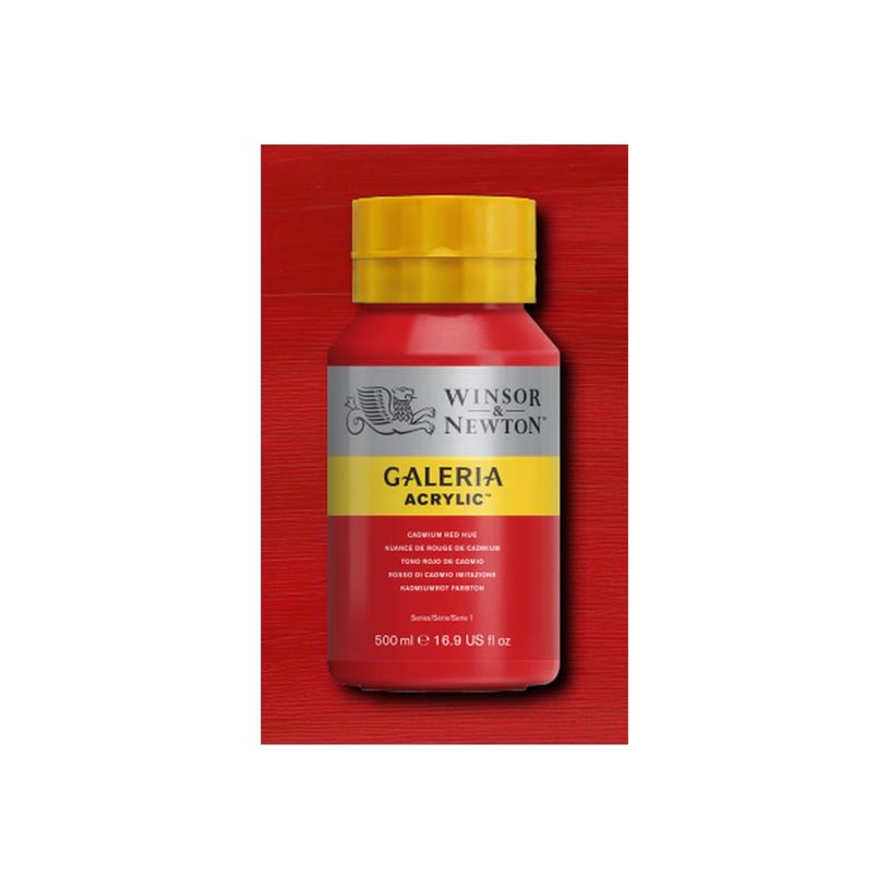 0094376914429-Winsor & Newton Galeria - Peinture - peinture acrylique - teinte rouge de cadmium - semi-o-P_405202768_1-0