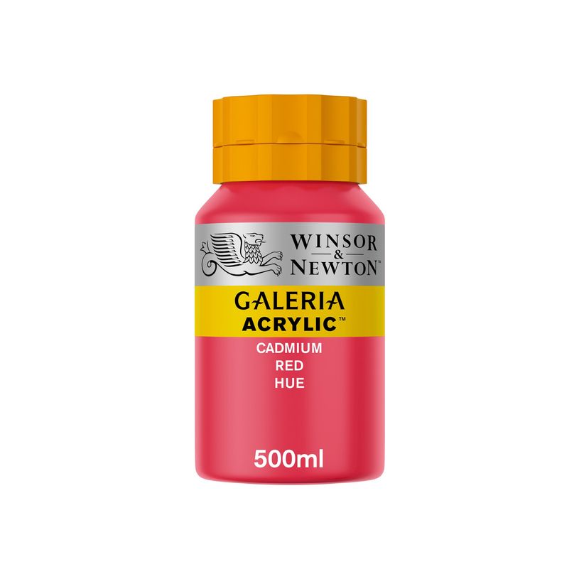 0094376914429-Winsor & Newton Galeria - Peinture - peinture acrylique - teinte rouge de cadmium - semi-o-P_405202768_2-1