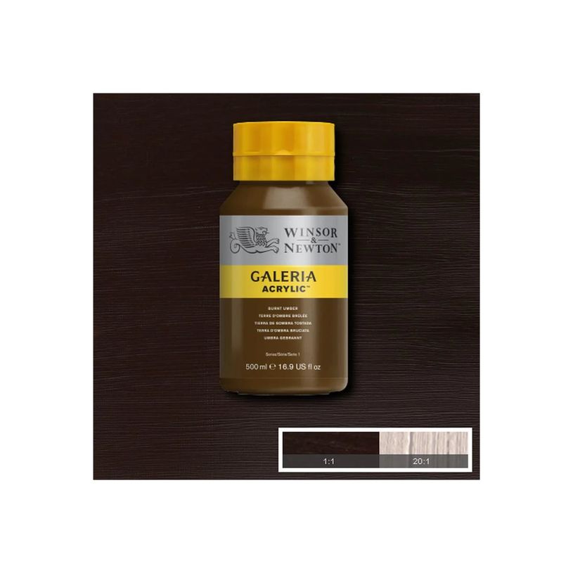 0094376914405-Winsor & Newton Galeria - Peinture - peinture acrylique - terre d'ombre brûlée - semi-op-P_405202783_2-1