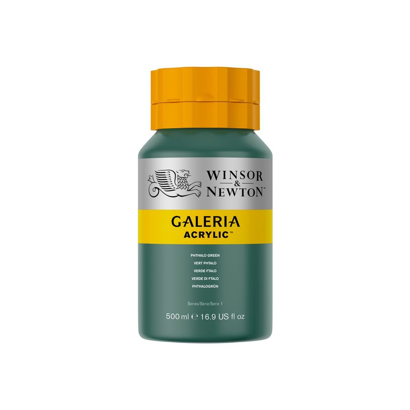 0094376914825-Winsor & Newton Galeria - Peinture - peinture acrylique - vert phtalo - transparent - 500 -P_405202789_1-0