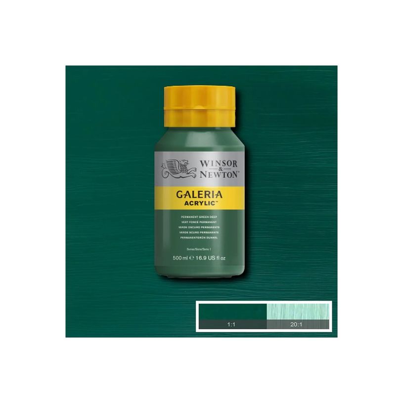 0094376914771-Winsor & Newton Galeria - Peinture - peinture acrylique - vert profond permanent - semi-tr-P_405202792_1-0