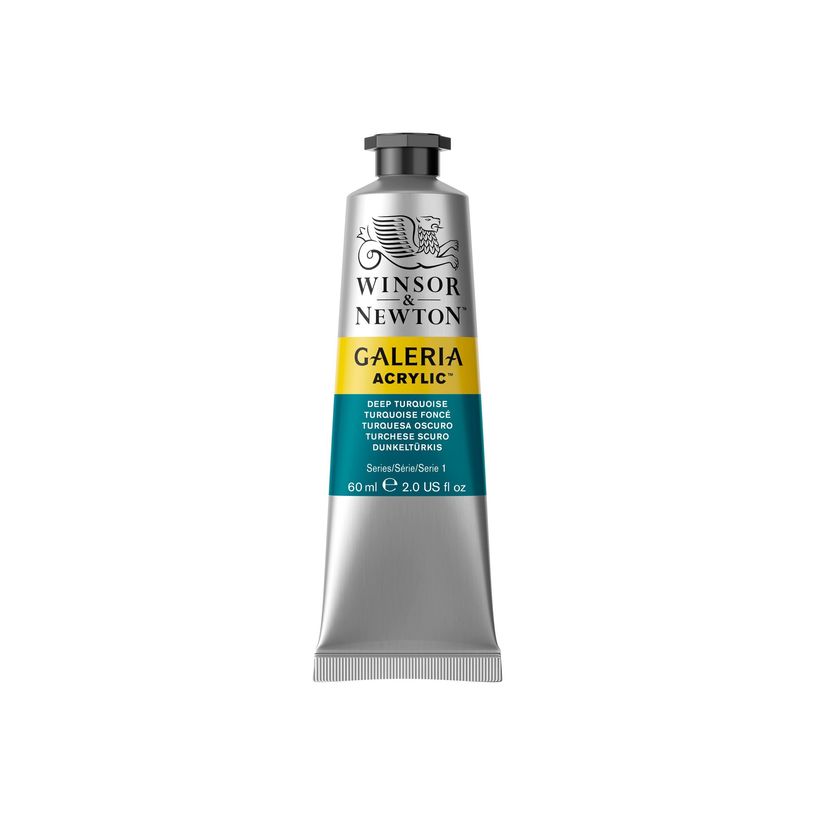 0094376971576-Winsor & Newton Galeria - Peinture - peinture acrylique - turquoise profond - opaque - 60 -P_405202845_1-0