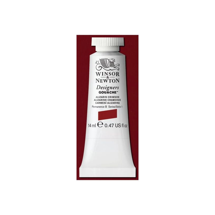 50947911-Winsor & Newton Designers - Peinture - gouache - cramoisi d'alizarine - semi-opaque - extra-fin-P_405203407_1-0