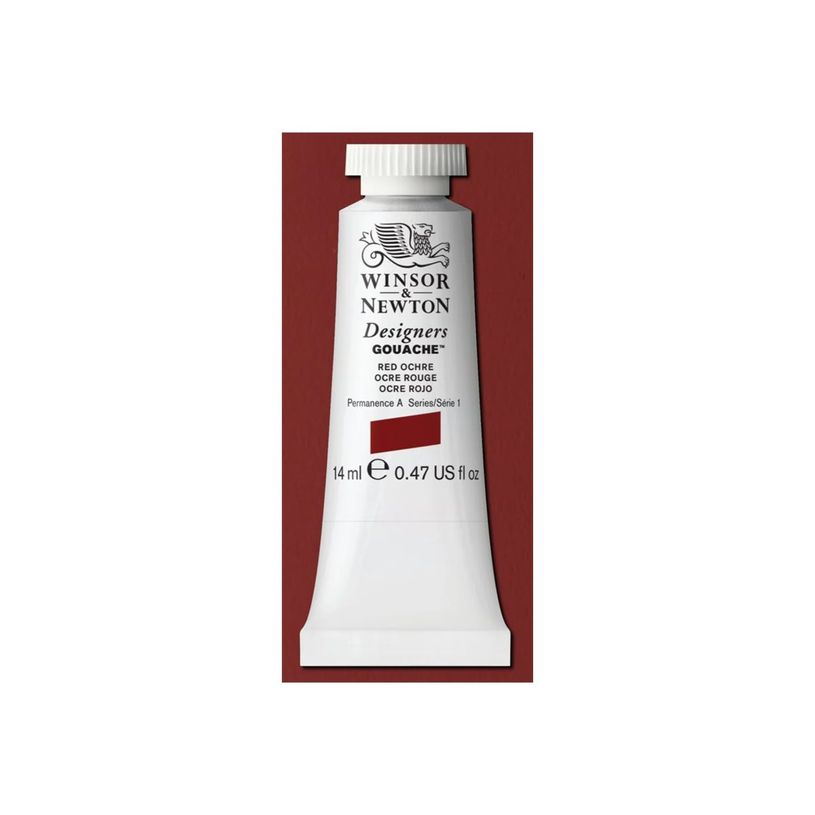 50947379-Winsor & Newton Designers - Peinture - gouache - ocre rouge - opaque - extra-fine - 14 ml-P_405203423_1-0
