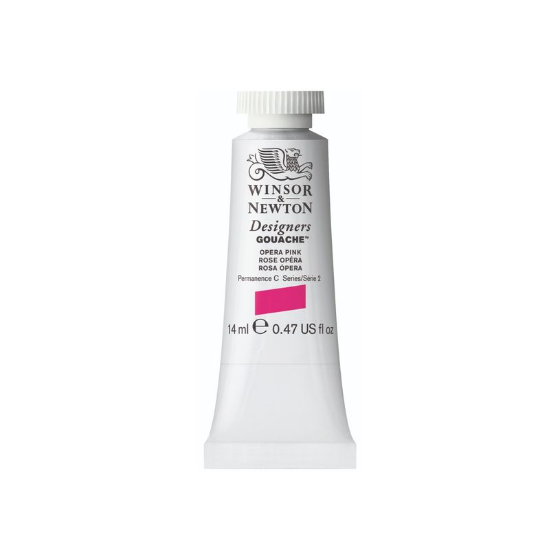50946143-Winsor & Newton Designers - Peinture - gouache - opera pink - semi-opaque - extra-fine - 14 ml-P_405203452_1-0