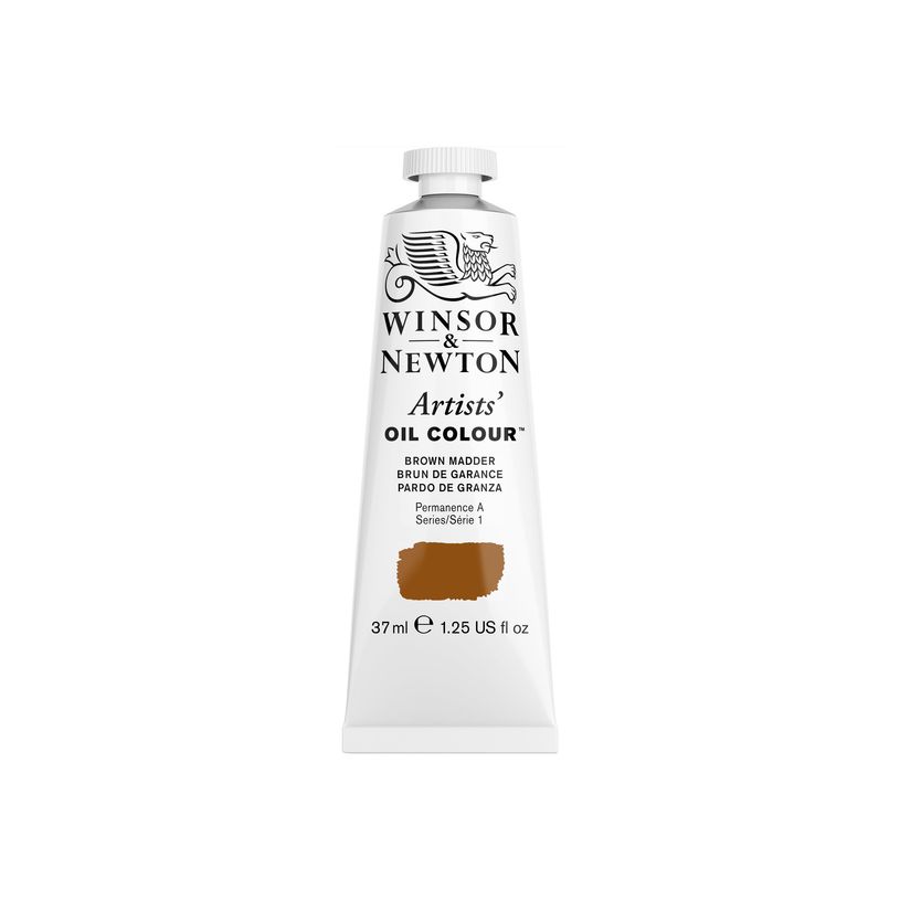 0094376940855-Winsor & Newton Artists' - Peinture - peinture à l'huile - garance brun - transparent - e-P_405203614_2-1