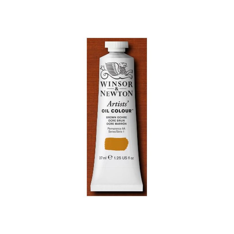 0094376940268-Winsor & Newton Artists' - Peinture - peinture à l'huile - ocre marroné - semi-transpare-P_405203615_1-0
