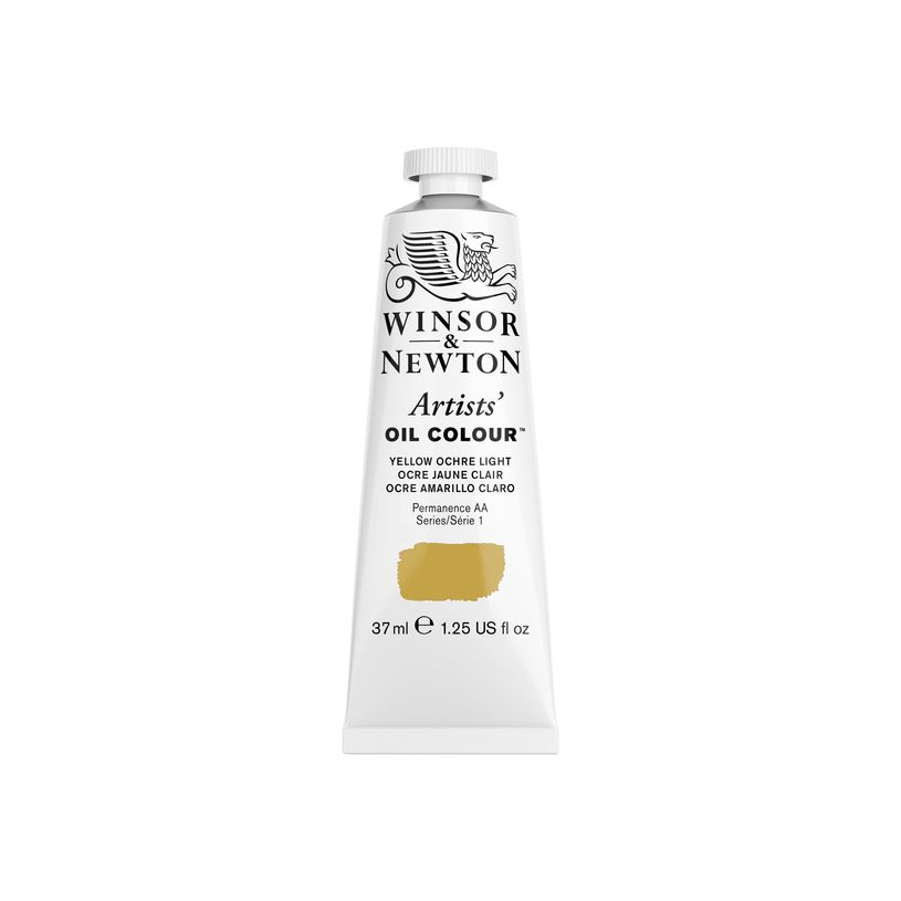 0094376940411-Winsor & Newton Artists' - Peinture - peinture à l'huile - jaune ocre clair - semi-transp-P_405203648_2-0
