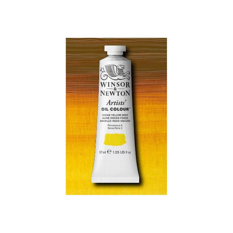 0094376940305-Winsor & Newton Artists' - Peinture - peinture à l'huile - jaune indien foncé - transpar-P_405203661_1-0