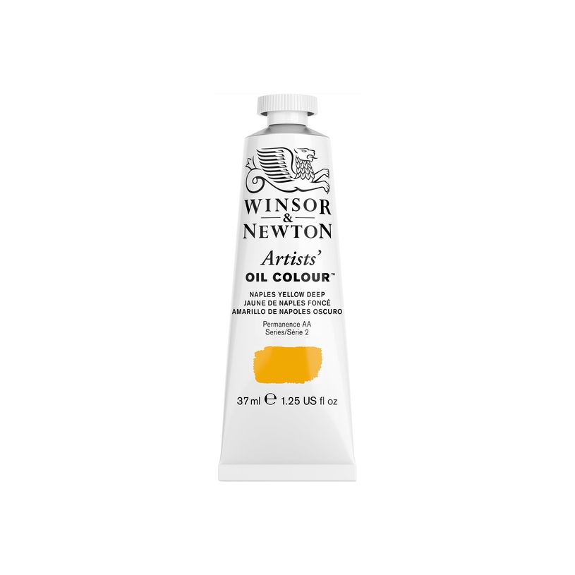 0094376940312-Winsor & Newton Artists' - Peinture - peinture à l'huile - jaune profond Naples - opaque -P_405203666_1-0