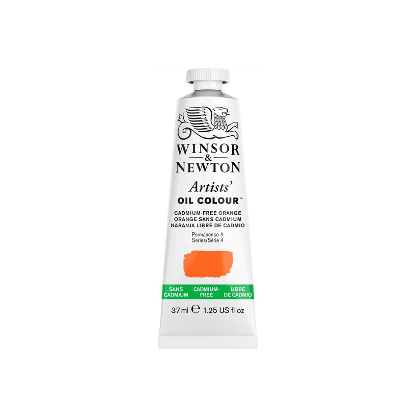 0884955074398-Winsor & Newton Artists' - Peinture - peinture à l'huile - orange sans cadmium - opaque --P_405203724_2-1