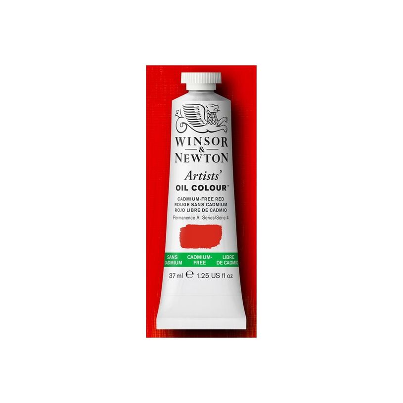 0884955074411-Winsor & Newton Artists' - Peinture - peinture à l'huile - rouge sans cadmium - opaque - -P_405203726_1-0