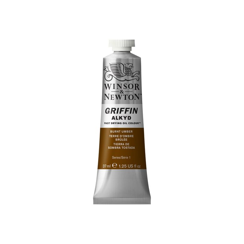 0094376916478-Winsor & Newton Griffin - Peinture - peinture à l'huile - terre d'ombre brûlée - 37 ml-P_405203745_2-0