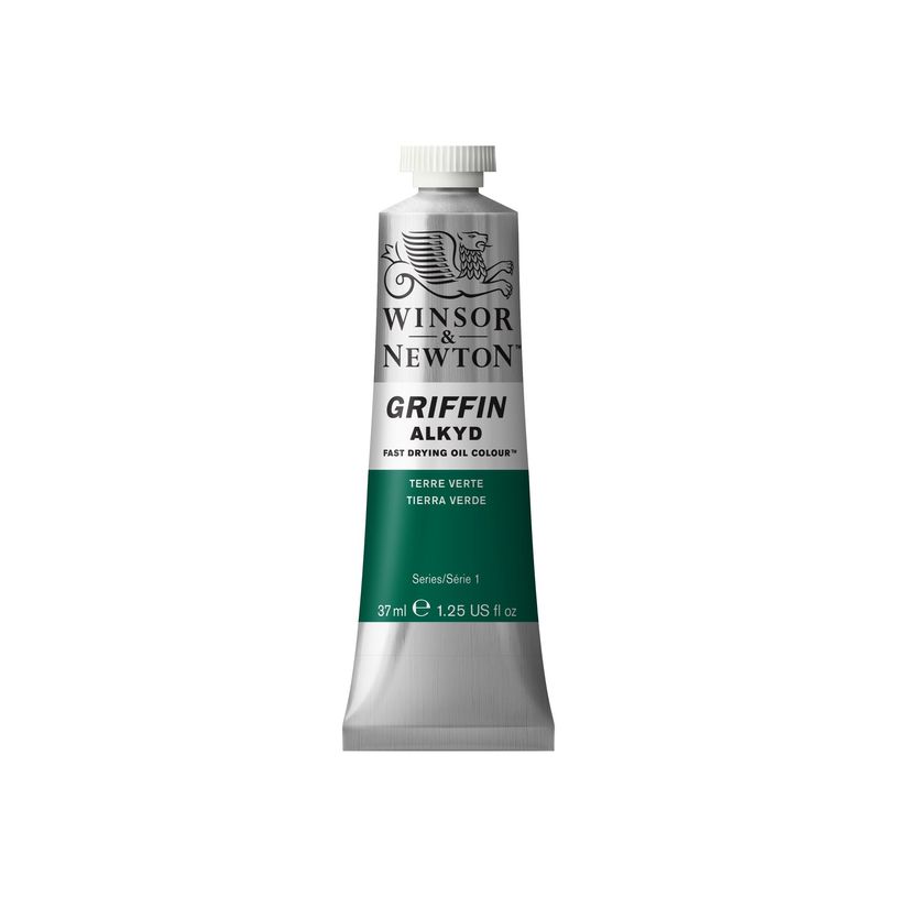 0094376916874-Winsor & Newton Griffin - Peinture - peinture à l'huile - terre verte - 37 ml-P_405203771_2-0