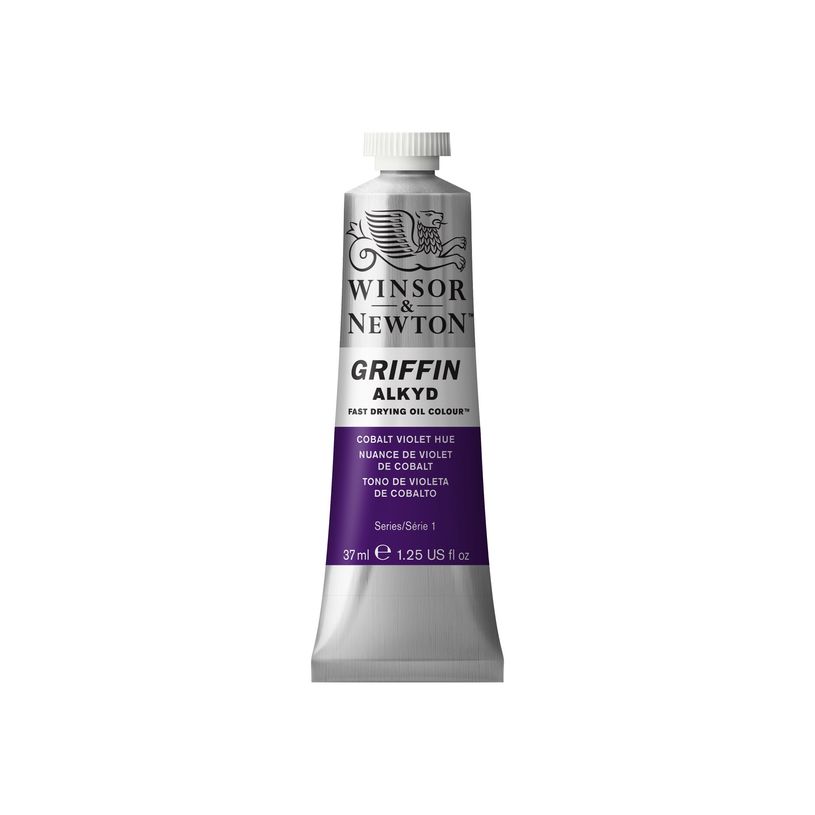 0884955030295-Winsor & Newton Griffin - Peinture - peinture à l'huile - teinte violet cobalt - 37 ml-P_405203789_2-1