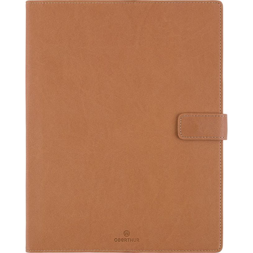 3664447228518-Agenda Milano - 1 semaine sur 2 pages - 22 x 28 cm - camel - Oberthur--0