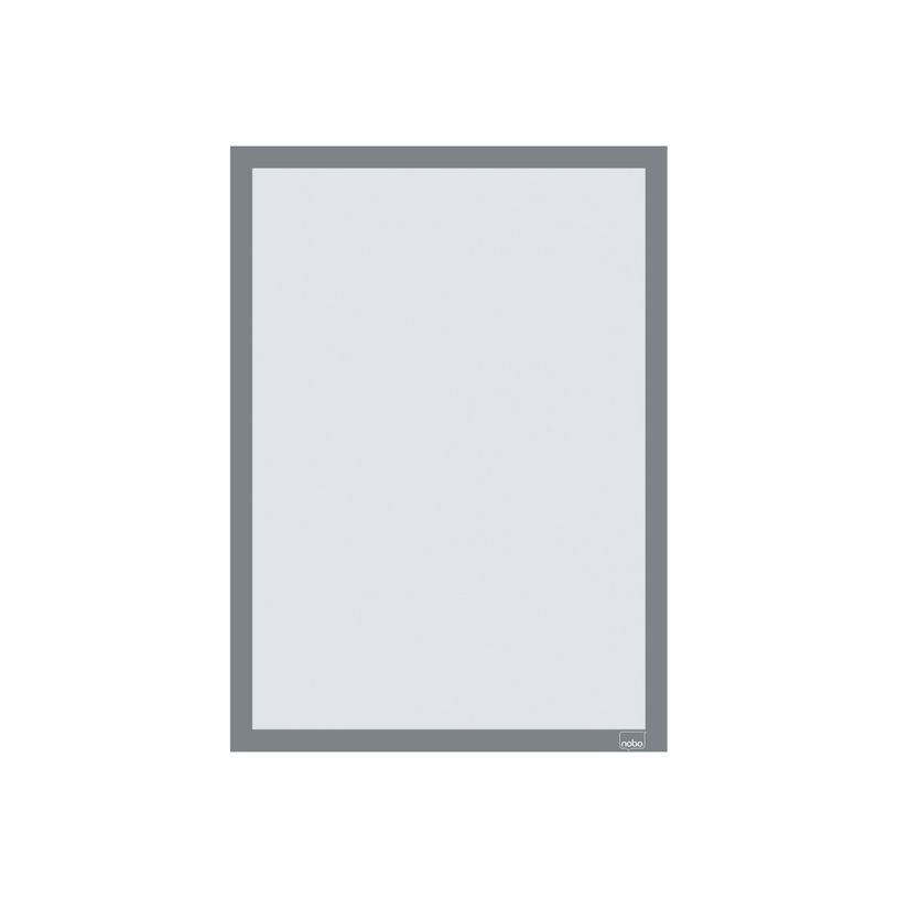 5028252642347-Nobo - Porte-affiche magnétique autocollant - A3 - argent -P_405208355_2-0