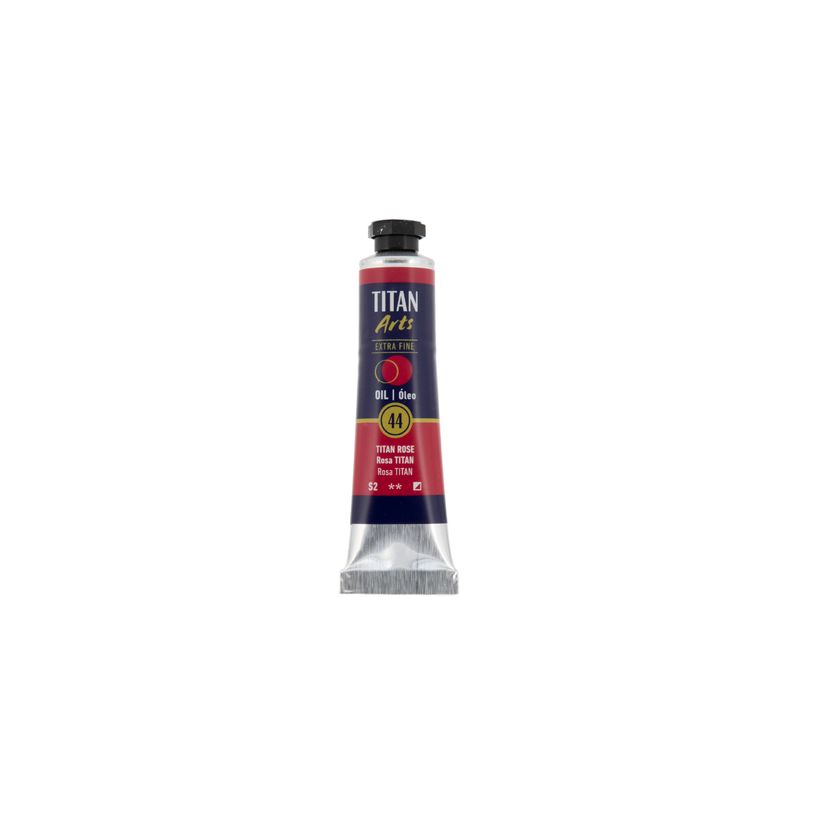 8712079487812-TITAN Arts Colores al óleo Extra Fino tubo 20 ml Rosa N° 44 (190004406)--0