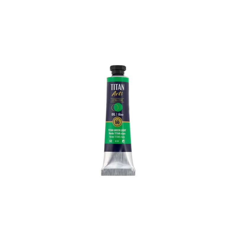 8712079487942-TITAN Arts Colores al óleo Extra Fino tubo 20 ml Verde  claro N° 66 (190006606)--0