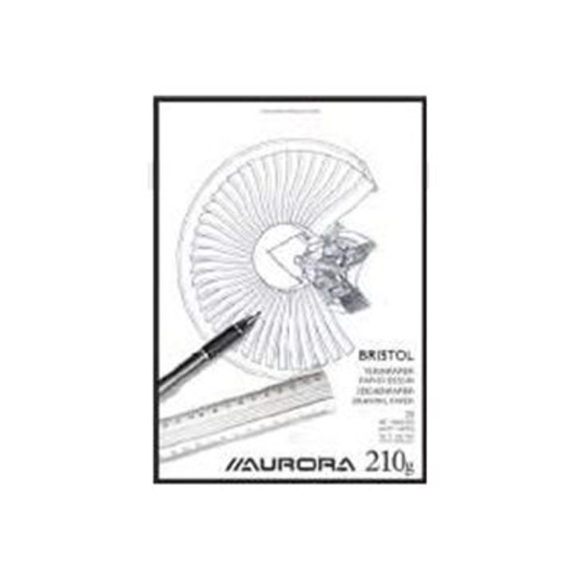 5411028070015-Aurora Art & Craft Bristol - Bloc à dessins - 270 x 360 mm - 20 pages - uni-P_405216540_1-0