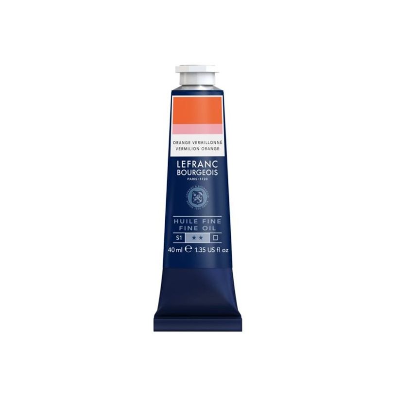 3013643017608-Lefranc Bourgeois - Peinture à l'huile - orange vermillon - transparent - fine - 40 ml-P_405216741_2-0