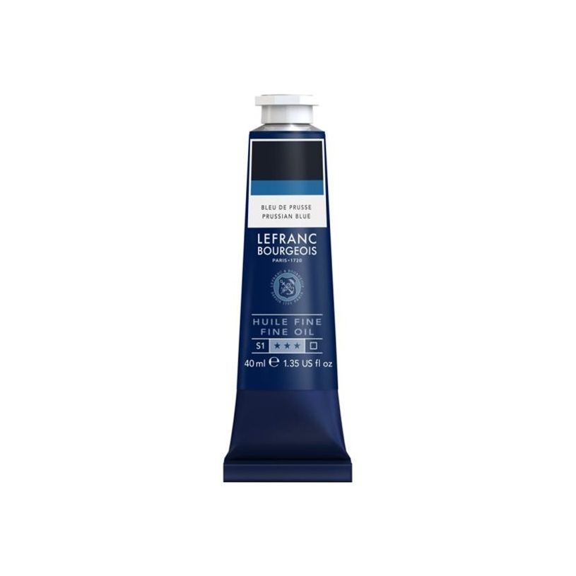 3013643017721-Lefranc Bourgeois - Peinture à l'huile - bleu prussien - semi-opaque - fine - 40 ml-P_405216755_1-0