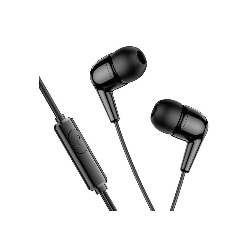 6931474771780-HOCO M97 Enjoy - Écouteurs avec micro - intra-auriculaire - filaire - jack 3,5mm - noir-P_405216786_6-4