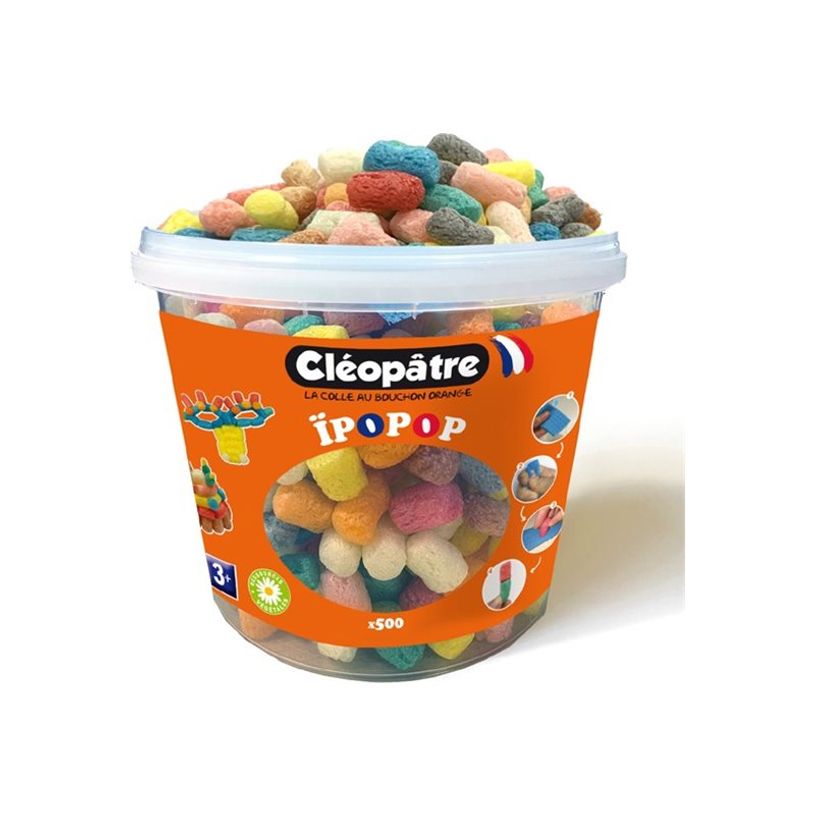 3134725012677-Cléopâtre - Seau de 500 flocons de Maïs- IPOPOP-P_405217018_1-0