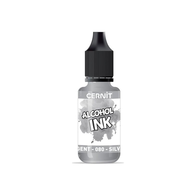 5411711460338-Cernit Auxiliary - Encre - à base d'alcool - argent - opaque - 20 ml-P_405217107_1-0