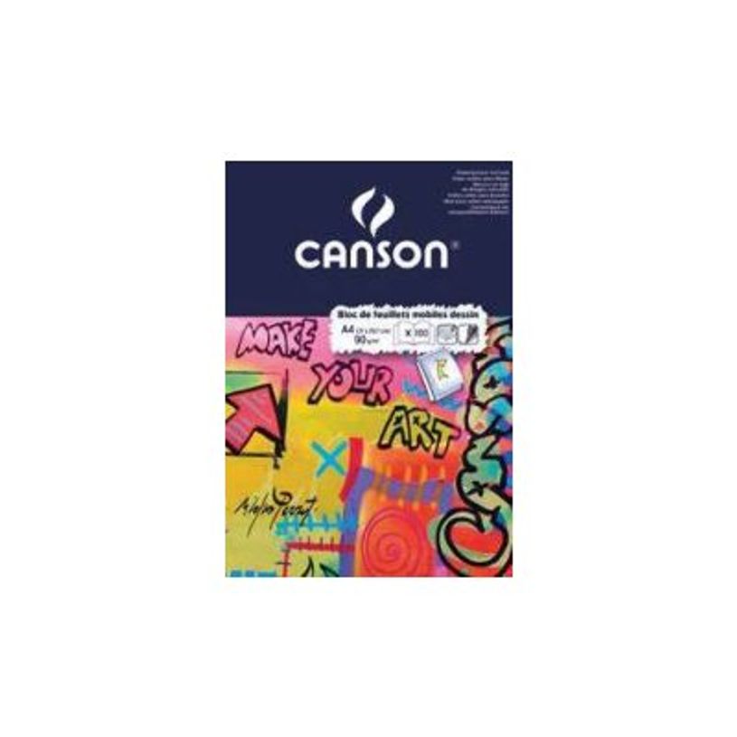 3148950021656-CANSON - Papier autoadhésif - A4 (210 x 297 mm) - 50 feuilles - blanc-P_405217734_1-0