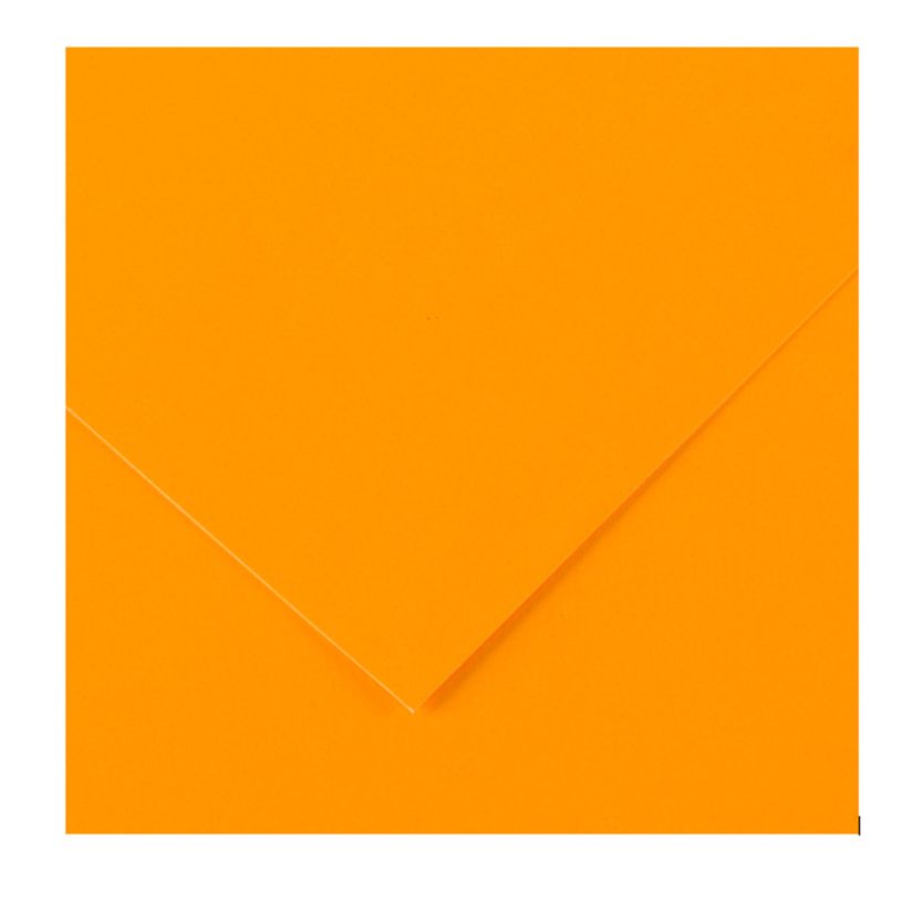 3148950407825-CANSON Iris Vivaldi - Papier Dessin Couleur - Lisse - 240 g/m² - Feuille - A4-21x29,7cm - Jaune d'Or--0