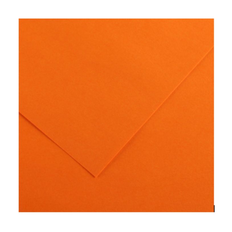 3148950407917-CANSON Iris Vivaldi - Papier Dessin Couleur - Lisse - 240 g/m² - Feuille - A4-21x29,7cm - Tomate--0