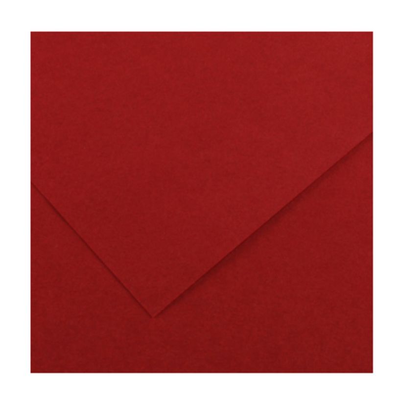 3148950407931-CANSON Iris Vivaldi - Papier Dessin Couleur - Lisse - 240 g/m² - Feuille - A4-21x29,7cm - Grenat--0