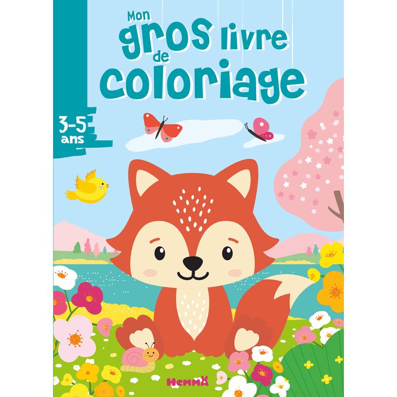 9782508057533-Mon gros livre de coloriage - Renard printemps--0
