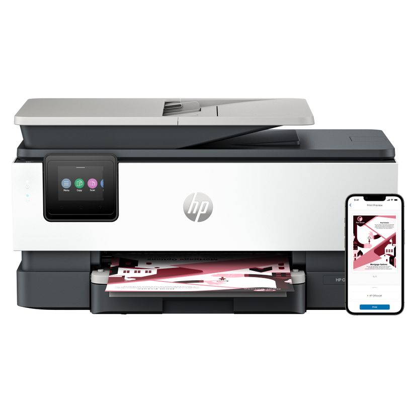 196337163874-HP Officejet Pro 8122e All-in-One - Imprimante multifonction jet d'encre couleur - A4  - 