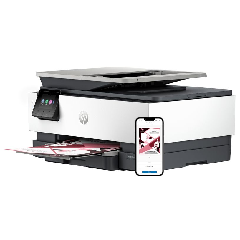196337163874-HP Officejet Pro 8122e All-in-One - Imprimante multifonction jet d'encre couleur - A4  - 