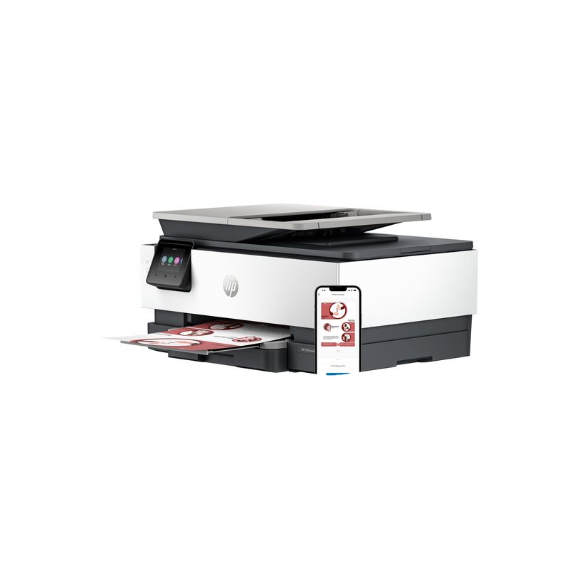 196337163874-HP Officejet Pro 8122e All-in-One - Imprimante multifonction jet d'encre couleur - A4 - 