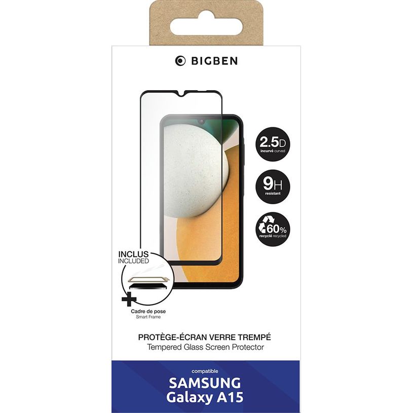 3571211519300-BIGBEN Connected - Protection d'écran - verre trempé pour Galaxy A15-P_405220522_3-1