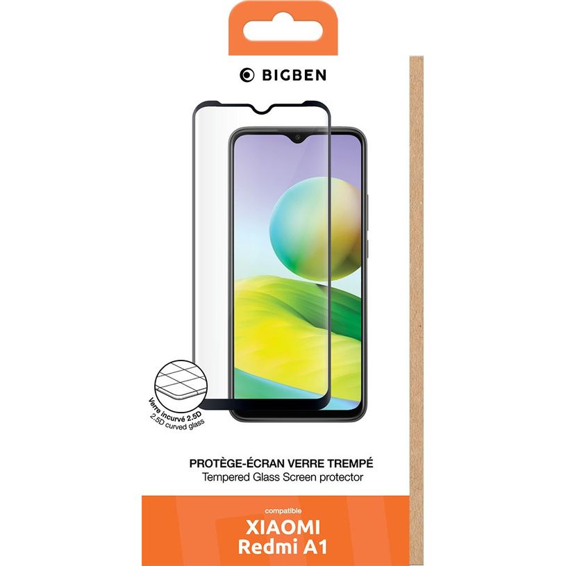 3571211494829-BIGBEN Connected - Protection d'écran - verre trempé pour Redmi A1/A2-P_405220528_3-1