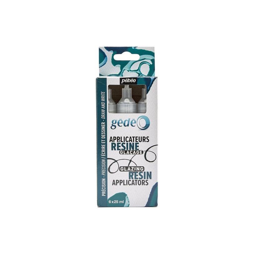 3597587661887-Pebeo GÉDÉO - Glazing resin applicator - 25 ml (pack de 6)-P_405220535_1-1