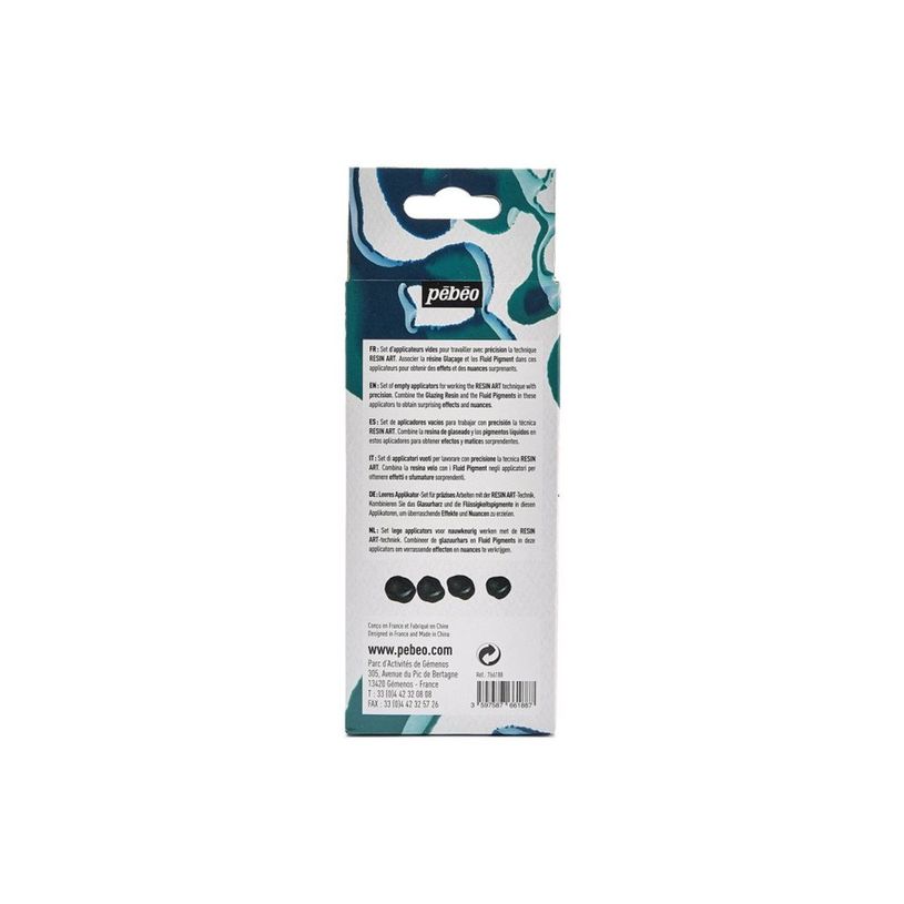 3597587661887-Pebeo GÉDÉO - Glazing resin applicator - 25 ml (pack de 6)-P_405220535_2-2