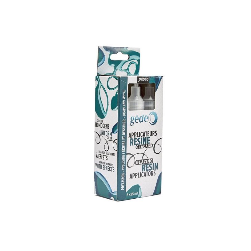 3597587661887-Pebeo GÉDÉO - Glazing resin applicator - 25 ml (pack de 6)-P_405220535_3-3