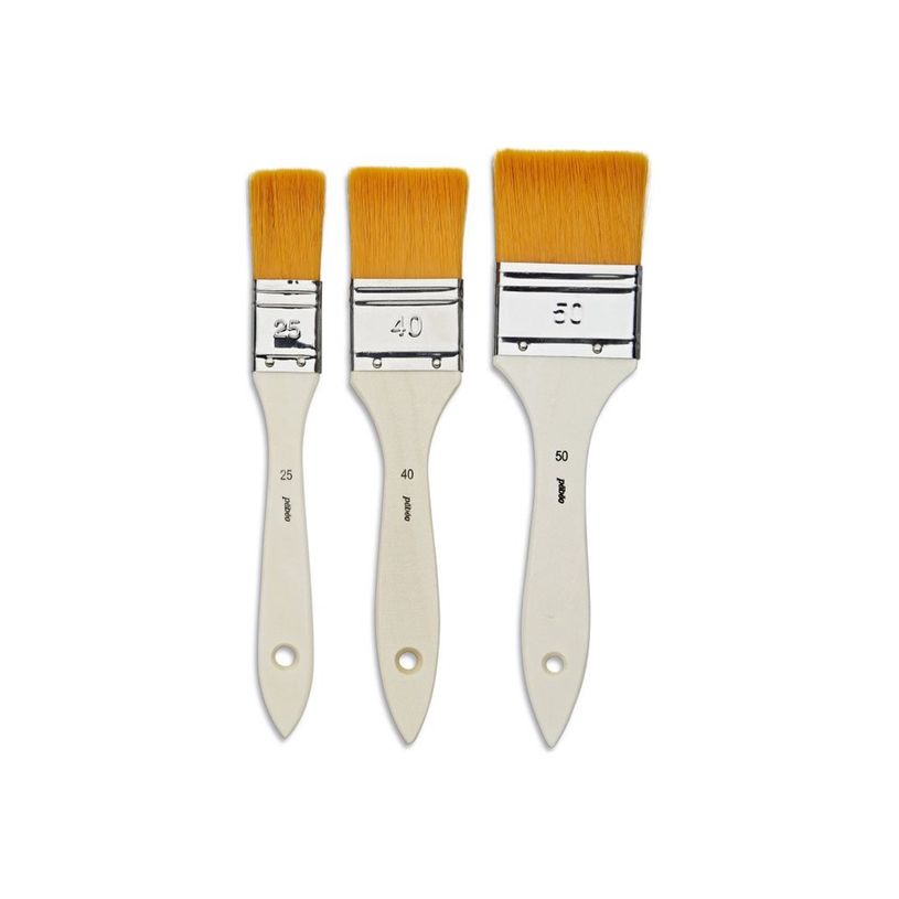 3167869525024-Pebeo Artist - Lot de pinceaux - 3 parties - plat - taille : 40, 50, 25-P_405220544_1-0