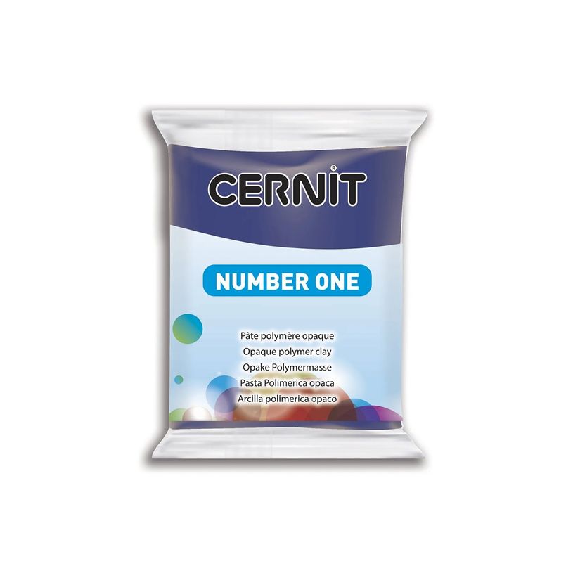 5411711426884-Cernit Number One - Pâte à modeler - 56 g - bleu marine - argile polymère-P_405220603_5-2