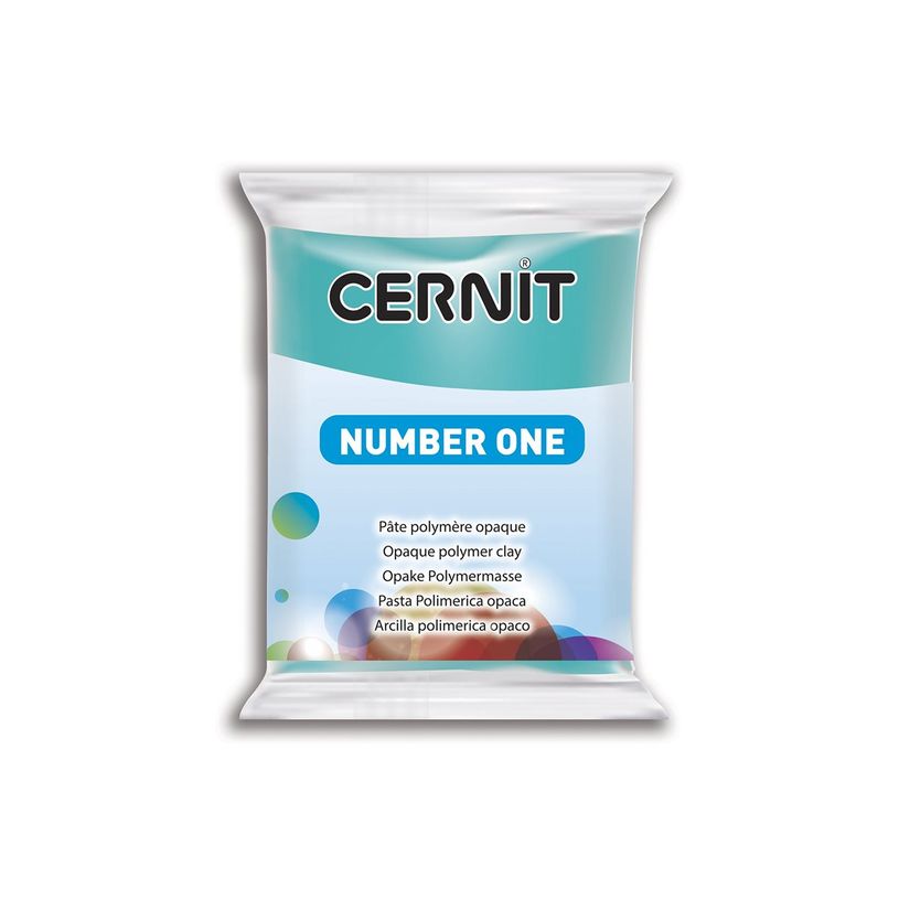 5411711448299-Cernit Number One - Pâte à modeler - 56 g - bleu turquoise - argile polymère-P_405220604_2-1