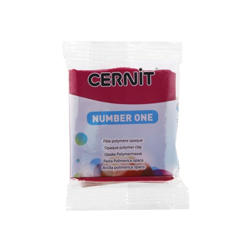 5411711426914-Cernit Number One - Pâte à modeler - 56 g - bordeaux - argile polymère-P_405220606_1-0