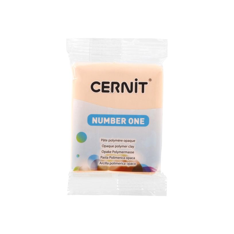 5411711456058-Cernit Number One - Pâte à modeler - 56 g - pêche - argile polymère-P_405220608_1-0